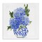 Stupell Industries Blue Hydrangeas in Leaf Vase Canvas By Lucille Price